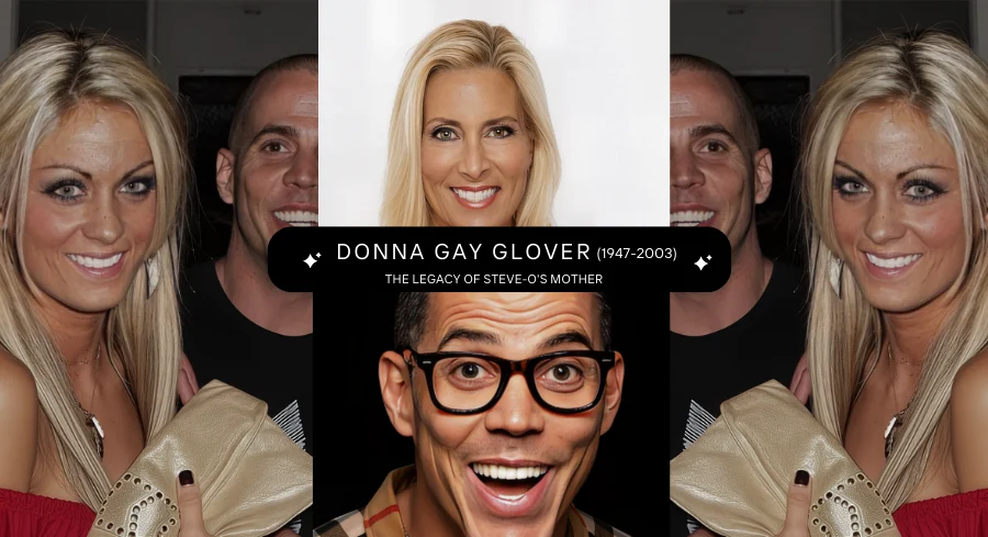Donna Gay Glover, Steve-O'S Mother, Featured In A Composite Image Highlighting Her Legacy And Life Journey.