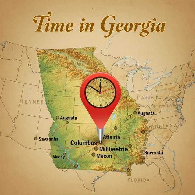 Current Time in Georgia – Local Time, Time Zone, UTC & DST