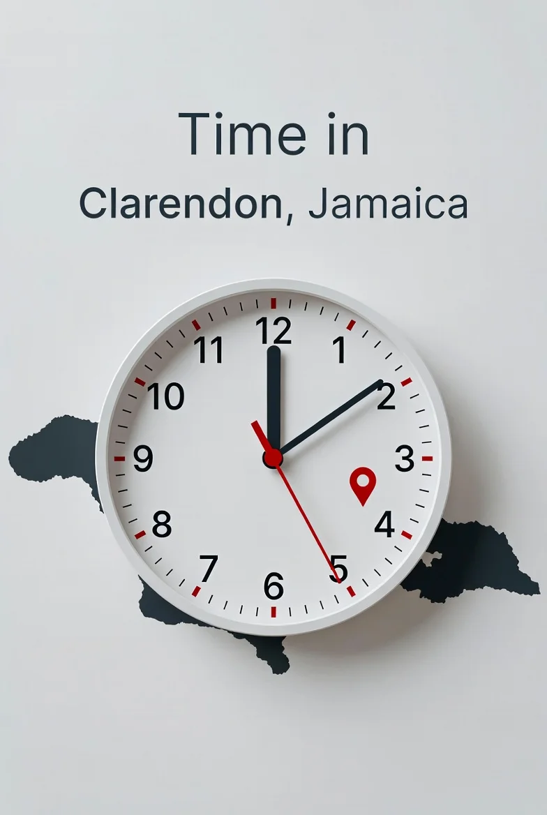 Time in Clarendon, Jamaica Local Time and Time Zone