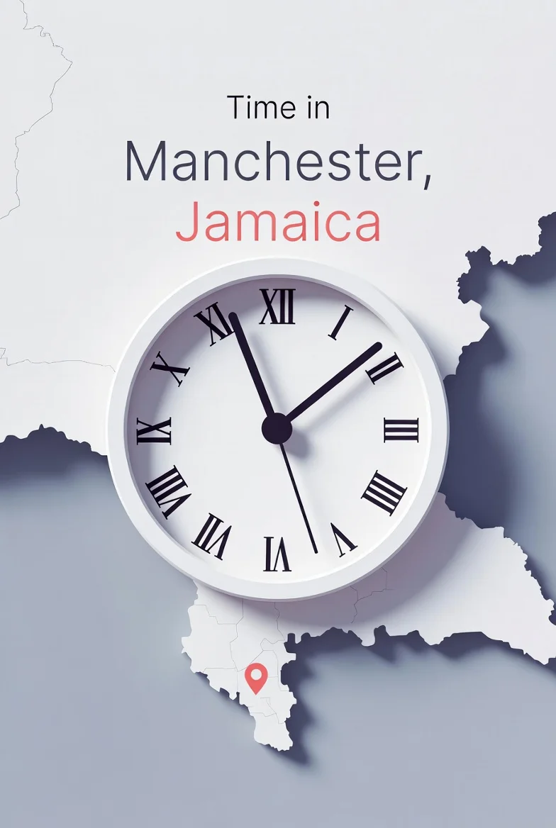 Time in Manchester, Jamaica Local Time and Time Zone