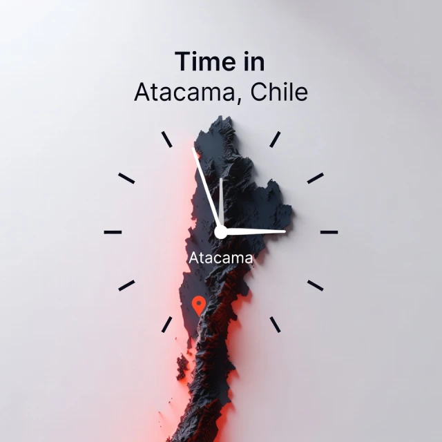 Current Time in Atacama, Chile Now