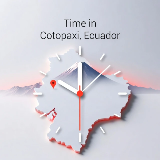 Current Time in Cotopaxi, Ecuador Now