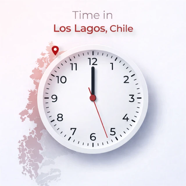 Current Time in Los Lagos, Chile Now