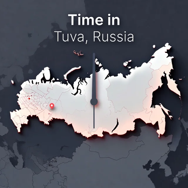Time in Tuva Russia Now