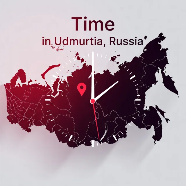 Time in Udmurtia Russia