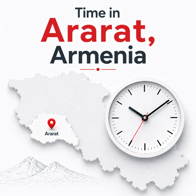 Time in Ararat Armenia