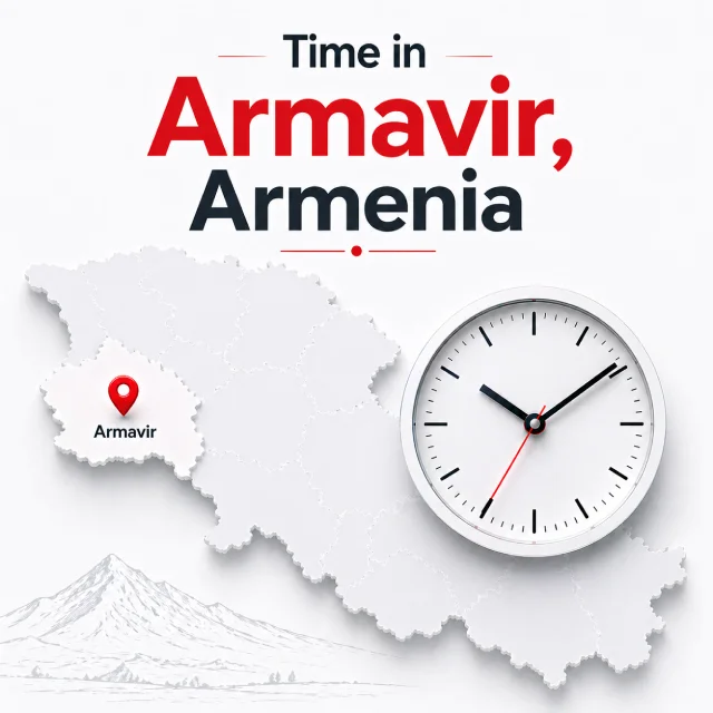 Time in Armavir Armenia