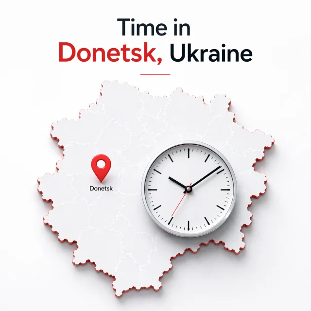 Time in Donetsk Ukraine