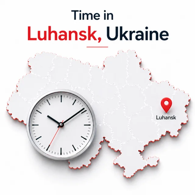 Time in Luhansk Ukraine