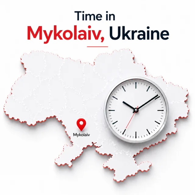Time in Mykolaiv Ukraine