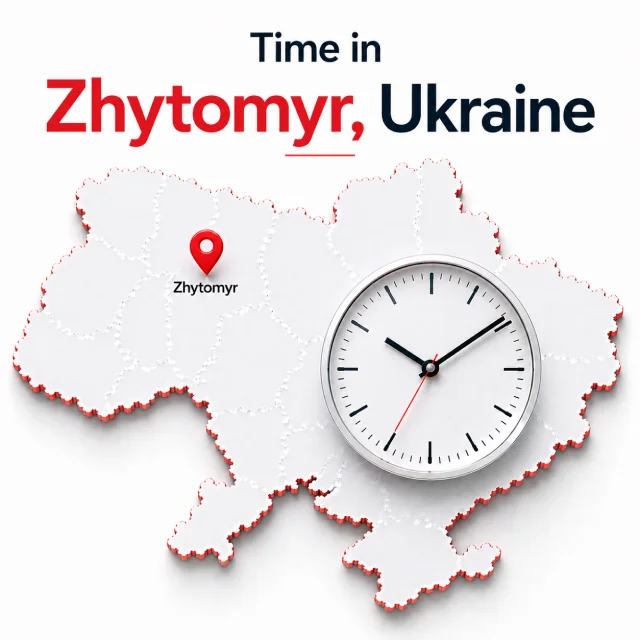 Time in Zhytomyr, Ukraine