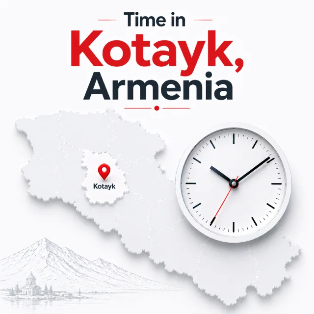Time in Kotayk Armenia