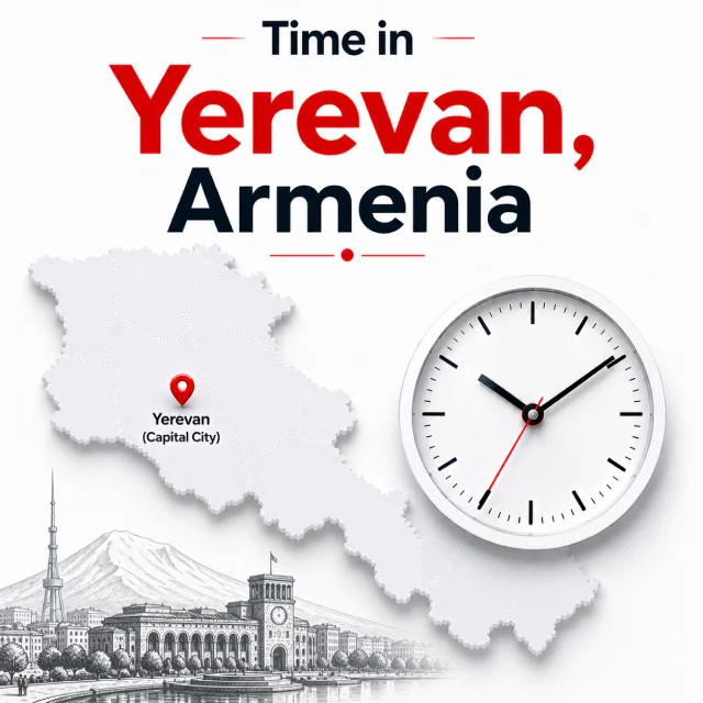 Time in Yerevan Armenia