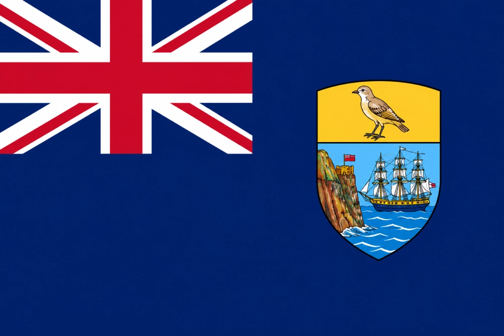 Flag or emblem of Saint Helena