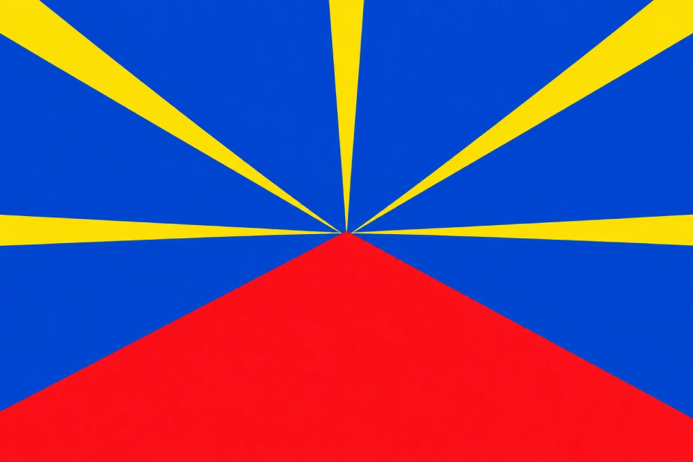 Flag or emblem of Réunion
